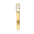 thumbnail image 3 of 1.05 Ct Round Real 14k Yellow Gold 7-Stone Anniversary Wedding Bridal Band Ring, 3 of 3