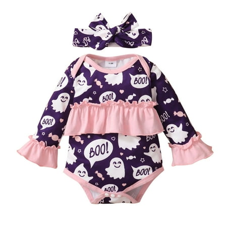 

dmqupv Big Girl Jumpsuits And Romper Toddler Kids Girls Long Sleeves Toddler Boutique Clothes