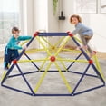 thumbnail image 6 of Enyopro 6ft Dome Climber with Slide - Outdoor Play Structure for Kids 3+ with Climbing Stones & 330lbs Capacity, 6 of 6