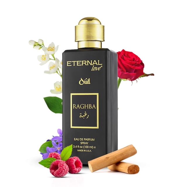 Perfume Eternal Love Raghba Oud 100 ml Unisex de Larga Duración