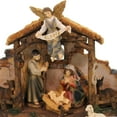 thumbnail image 3 of Christmas Nativity Set W/ Stable Polyresin Mary Joseph Jesus Animals 34996, 3 of 4
