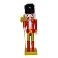 thumbnail image 4 of KLKCMS Christmas Nutcracker Figurine Christmas Decor for Fireplace Desk Living Room Style B, 4 of 9