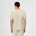 thumbnail image 2 of Wink W123 Men's V-Neck Scrub Top, Khaki, S Womens, 2 of 6