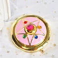 thumbnail image 2 of Espejo Abatible de Maquillaje Anime con Estrella de Cristal - Accesorio para Cosplay y Port&aacute;til con Caja, 2 of 7