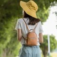 thumbnail image 4 of Brand Designer Fashion Women Backpack Mini Soft Touch Multi-Function Small Backpack Female Ladies Shoulder Bag Girl Purse Black gray, 4 of 6