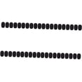 thumbnail image 1 of Huggegwe 40 Pcs Protections de Microphone en Éponge Pare-Vent pour Microphone Col de Cygne CJB91-8753, 1 of 9