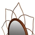 thumbnail image 5 of Uniquewise Decorative 12.25-inch Flower Shape Rose Gold Metal Frame Mirror - Perfect for Living Room, Bedroom, Bathroom Vanity, Entryway, or Hallway, Adding Elegance and Charm to Your Space, 5 of 7