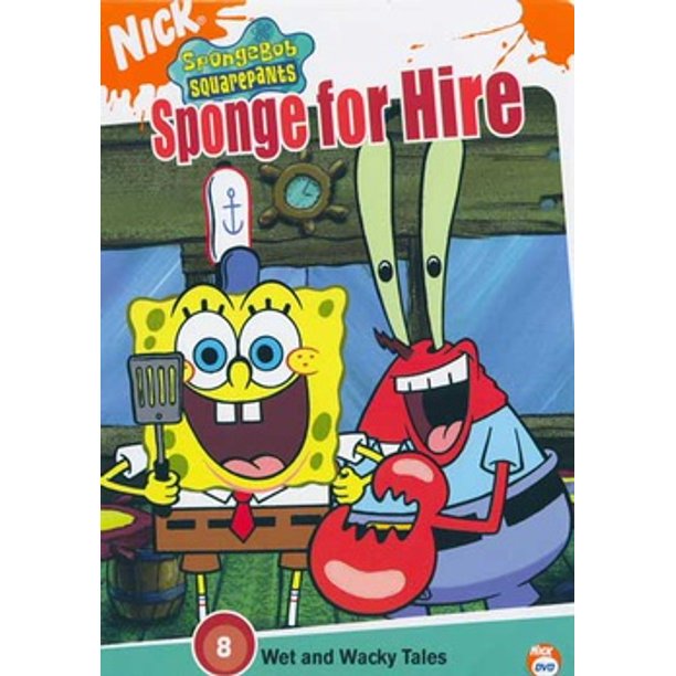 Spongebob Squarepants Sponge For Hire Dvd Walmart Com Walmart Com