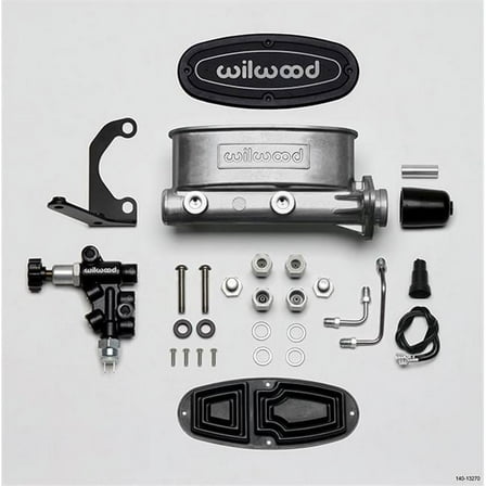 Tandem MC Kit with Bracket & Valve - Bare - Aluminum