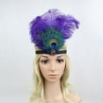 thumbnail image 2 of MERIGLARE peacock feather headband, 2 of 7