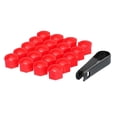 thumbnail image 3 of koolsoo Pack Vehicle Wheel Nut Cover 19mm Hexagonal Protectors with Removal Tool Red, 3 of 9