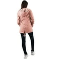 thumbnail image 2 of Hat and Beyond Women's Casual Hooded Satin Lined Anorak Jacket, 2 of 8