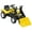 6#Yellow,Iron+Plastic, variant on Aosom Kids Manual Pedal Ride-On Excavator with Front Loader Digger,Ride-On Tractor for 3 Year Old,Yellow,Yellow Iron+Plastic Toys Kids Bikes Riding Toys