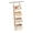 White, variant on Compact Foldable Hanging Storage Featuring Reinforced Hooks For Laundry Room And Zone