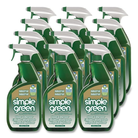 Simple Green 2710001213012 24 oz. Concentrated Industrial Cleaner and Degreaser (12/Carton)
