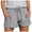 Grey, variant on Shorts for Women High Waisted Drawstring Shorts Summer Casual Loose Mid Rise Sports Short Pants