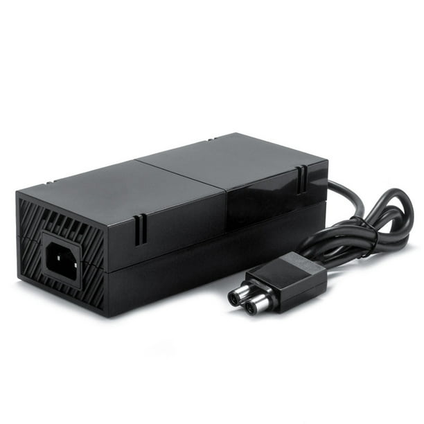 axGear Brique d'alimentation avec cordon d'alimentation Adaptateur secteur  à tension automatique 100-240V Charge d'alimentation compatible pour  Console Xbox One 