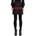 thumbnail image 2 of Lauren Ralph Lauren Petite Plaid Mini Pencil Skirt Pink Multi 2P B4HP, 2 of 4