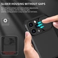 thumbnail image 5 of Compatible with iPhone 14 Pro Max Case with Slide Camera Cover, iPhone 14 Pro Max Phone Case with Stand Shockproof Hard PC Cases (Black), 5 of 14