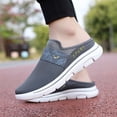 thumbnail image 5 of VoxSoles Clogs for Women Mules Shoes 2025 Breathable Sneakers Womens Comfortable Arch-Support Closed Toe Backless Slides Wedg𝖾 𝖲lip-on Casual Shoes Mesh Slippers 𝖮rthopedic Walking Sneakers, 5 of 7