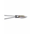 thumbnail image 4 of PalmBeach Jewelry Men's Yellow Gold Ion-Plated Stainless Steel Antique Style Norse Viking Arrowhead Pendant Necklace 24 inch, 4 of 5