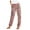 Pink, variant on LUOGENLI Female Casual Pants Women High Waist Printing Easy Trousers Long Pants Boho Beach Pockets Pants Waist Printing Boho Women Easy Pockets High Pants Beach Trousers Pants Long Pants White M