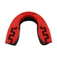 thumbnail image 1 of koolsoo Protège-Dents de Sport Confortable Protection de la Bouche pour Softball Lutte Karaté Rouge et Noir, 1 of 6