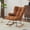 Brown, variant on Nursery Rocking Chair Teddy, Upholstered Glider Rocker with High Backrest, Comfortable Stylish Accent Armchair with Padded Seat for Living Rooms, Bedrooms, Offices, Burgundy
