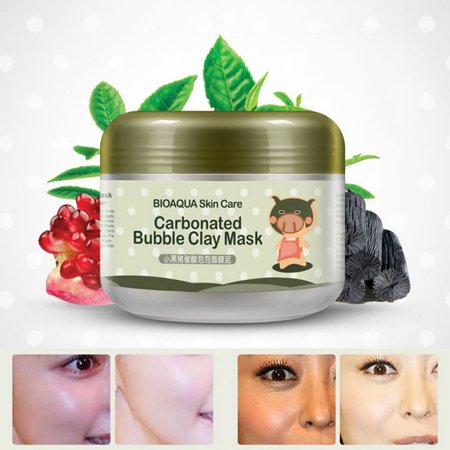 - Carbonated Bubble Moisturizing Deep Cleanse Clay Mask Whitening Oxygen Mud
