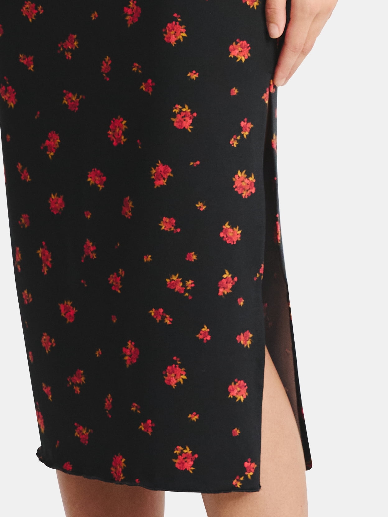 No Boundaries Cami and Midi Skirt with Scarf Set, 3-Piece, Women's