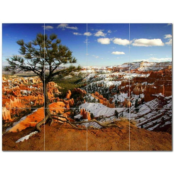 National Park Ceramic Tile Mural Kitchen Backsplash Bathroom Shower 405666-M43