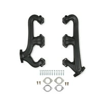 Hooker 8525-3HKR Cast Iron Exhaust Manifolds 2-1/2" Outlet Black Ceramic Coated