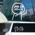 thumbnail image 2 of Sasa [Hot] Cartoon Figure Funny Car Auto Trunk Body Bumper Window Decor Sticker, 2 of 4