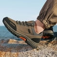 thumbnail image 2 of Men's Outdoor Oversized Hiking Boots - Low Top Hiking Sneakers for Adventurers, 2 of 9