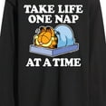 thumbnail image 3 of Garfield - Take Life One Nap - Men's Long Sleeve T-Shirt, 3 of 5