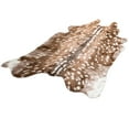 thumbnail image 4 of 1pc Sika Deer Printed Carpet Ground Mat Floor Rug Decorative Ground Pad for Home, 4 of 6
