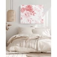 thumbnail image 3 of Pink Floral Art Wall Art for Living Room,Canvas Picture Wall Decor for Bathroom Bedroom,Watercolor Botanical Spring Flowers Painting Artwork for Office Kitchen Hallway Dining Room Home Decor 20"x24", 3 of 8