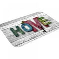 thumbnail image 2 of AMERTEER Runner Rugs with Rubber Backing Non Slip Absorbent Resist Dirt Entrance Rug Soft Area Rug Thickened Flannel Area Rug Nursery Rug Bedroom Living Room Home Kitchen Hallway Laundry, 2 of 7
