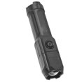 thumbnail image 3 of LED Outdoor Flashlight Zoomable Super Bright USB Rechargeable Waterproof Retractable Portable Handheld Flashlight, 3 of 5