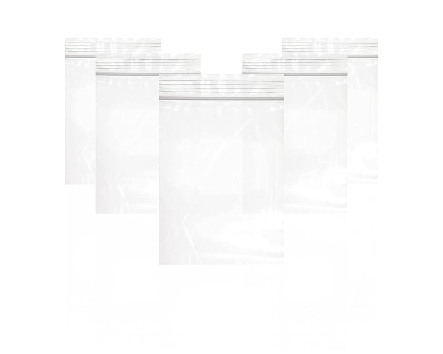 6x9 Clear Poly Bags 4x6 100 Each Size 8x10 Small Combo Pack of 400 Plastic Packaging Bags - Small Clear Bags for Packaging Extra Strong Seal 5x7 