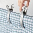 thumbnail image 2 of 9 Pcs Stainless Steel Quilt Clip Thick Clothespin Quilt Clip For Home Use, 2 of 7