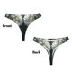 thumbnail image 3 of Fotbe Floral Angelic White Wings Tanga Sin Costuras para Mujer con Estampado – Panties Invisibles, Transpirables y Cómodos para Uso Diario-XX-Large, 3 of 6