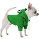 thumbnail image 4 of Disfraz de rana para perro, ropa para mascotas para clima frío, simulación de cachorros, trajes para chihuahua, yorkshire terrier, pomerania, talla M, 4 of 4