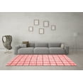 thumbnail image 3 of Ahgly Company Indoor Square Solid Red Modern Area Rugs, 6' Square, 3 of 4