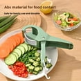 thumbnail image 2 of Shoreew 2Pcs Fruit Slicer Ergonomic Handle Multi-Blade Design Kitchen Cutter Fruits Vegetables Slicer Kitchen Utensil, 2 of 7
