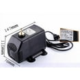 thumbnail image 2 of 3.5M 75W Engraving Machine Cooling Water Pump For CNC Spindle Motor 3500L/H 220V, 2 of 5