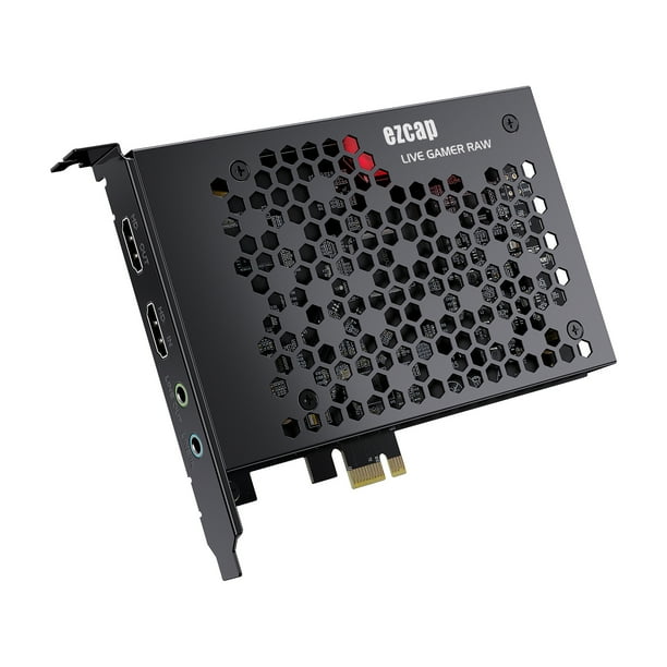 ezcap324B Live Gamer PCIE 4K Video Game Capture Card Record & Live Stream for Gaming Systems