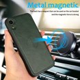 thumbnail image 5 of iPhone XR Case with Card Slots, Allytech Detachable Case Support Magnetic Car Mount Case with Lanyard Wallet Vegan Leather Shockproof Stand Case for iPhone XR 2018(6.1"), Green, 5 of 8