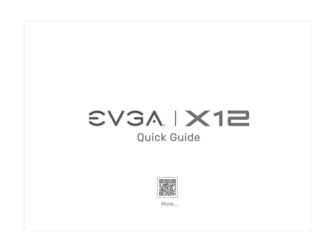 EVGA X12 Wired Gaming Mouse 8k 8-Btn Ambidex w/ RGB 905-W1-12BK-KR -Black