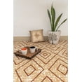 thumbnail image 4 of Furnish My Place Indoor Diamond Geometric Rug with Jute Backing - 2 ft. x 4 ft., Beige, Moroccan, Area Rug for Living Room, Bedroom, Hallway, 4 of 10